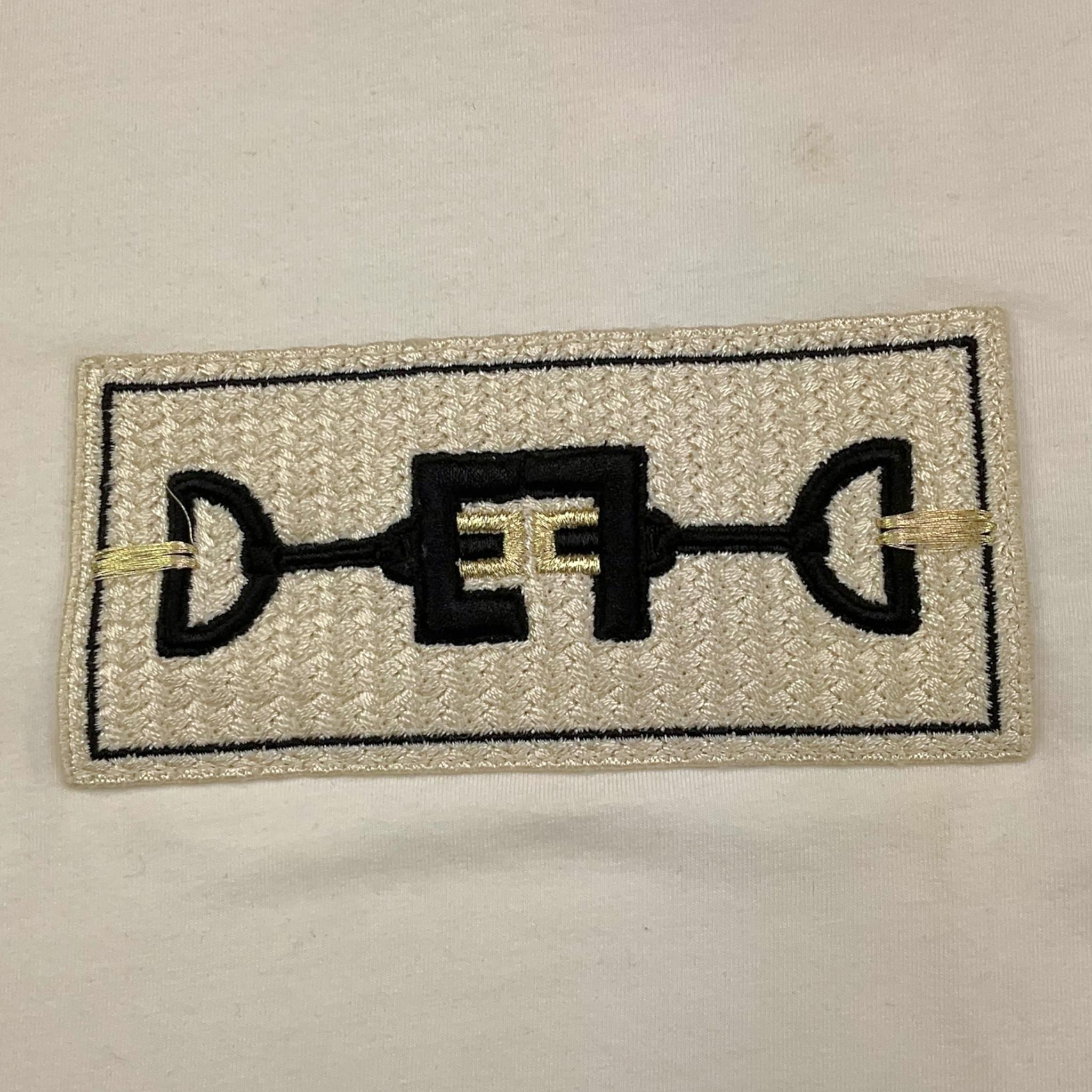 ELISABETTA FRANCHI t-shirt tinta unita girocollo con logo Bianco per Bambina EFTS145 BIANCO ELISABETTA FRANCHI