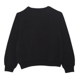 GAELLE felpa chiusa girocollo tinta unita con stampa glitterata Nero per Bambina 2741F00341 NERO GAELLE