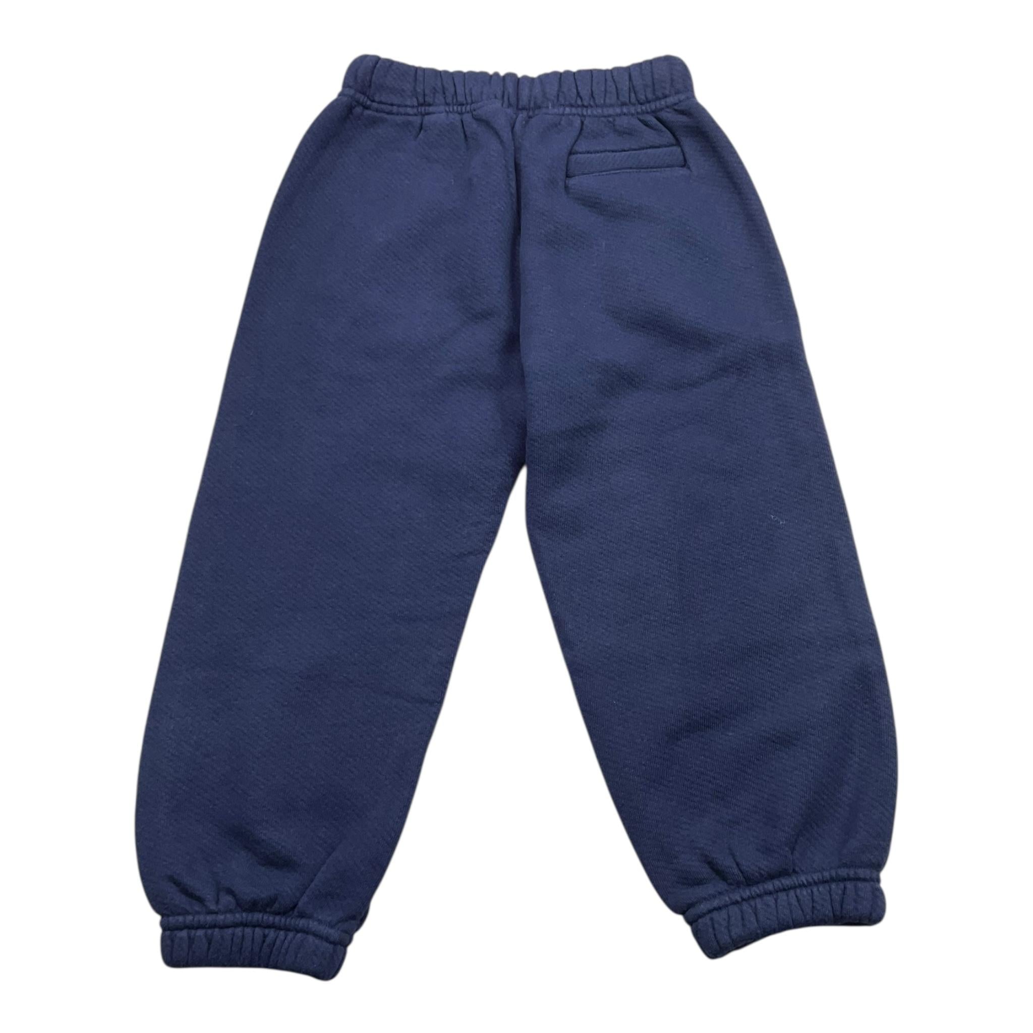 PALM ANGELS pantalone tinta unita modello tuta con stampa Blu per Bambino PBCH002F22FLE00 BLU PALM ANGELS