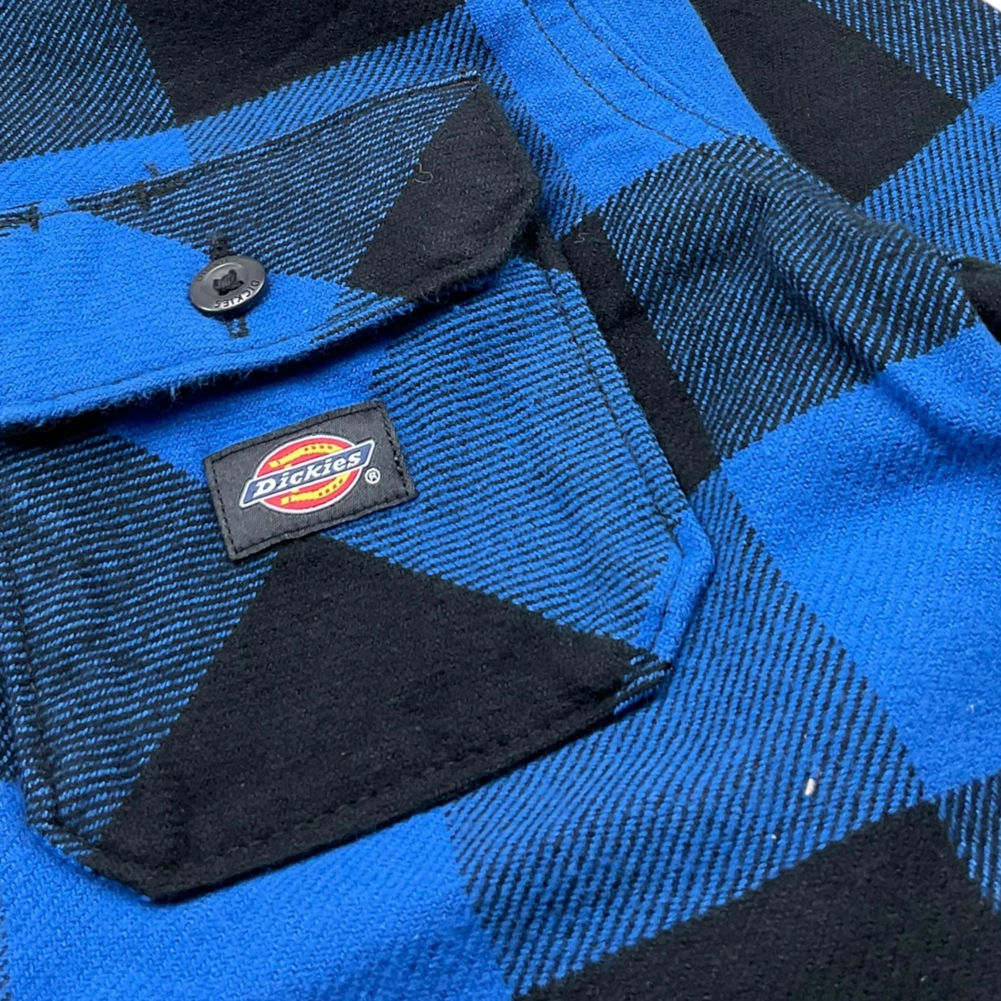 DICKIES camicia biclore con fantasia a quadri Blu per Bambino 520043966700100 BLU DICKIES
