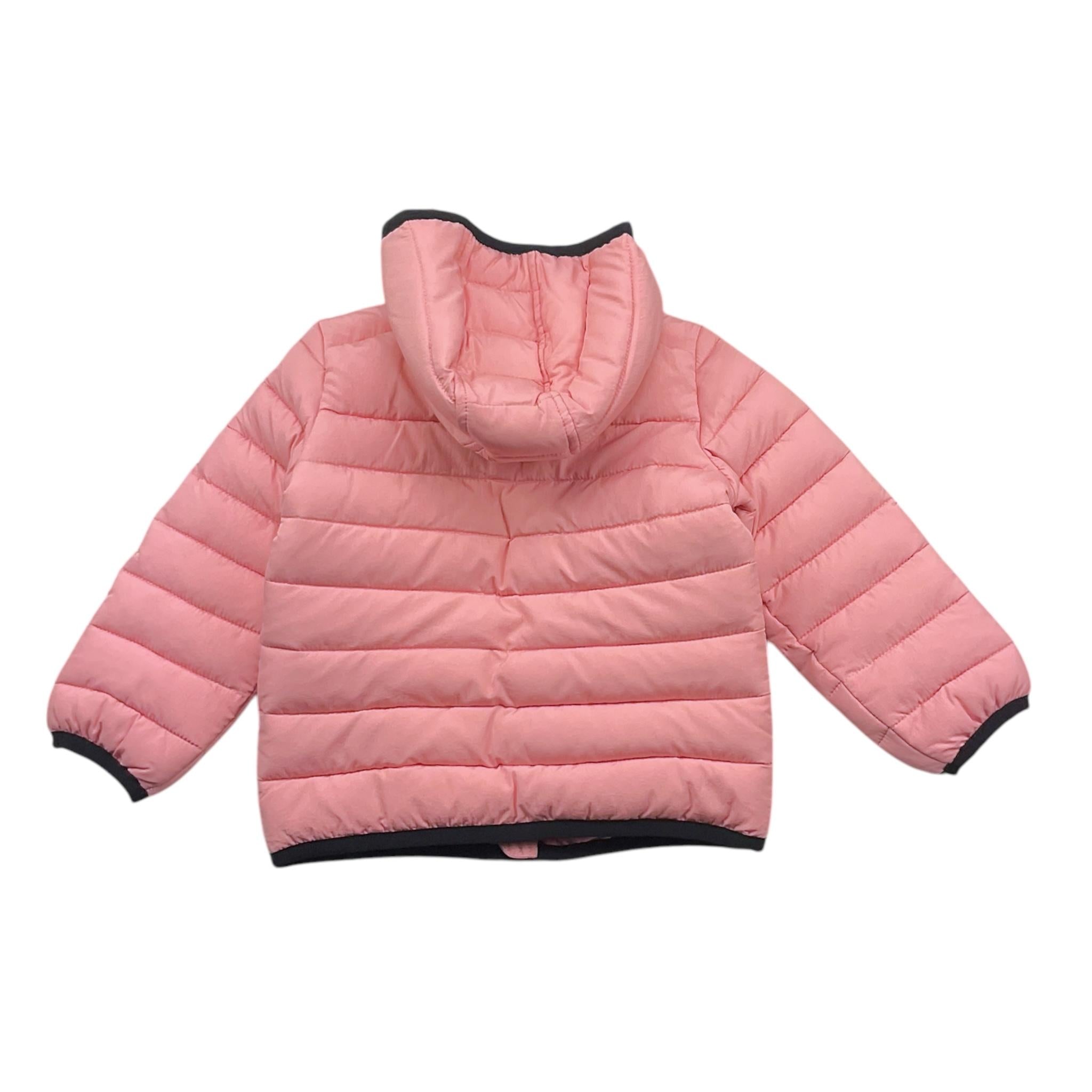 DIESEL giubbino con zip e cappuccio tinta unita Rosa per Neonata K00401 ROSA DIESEL