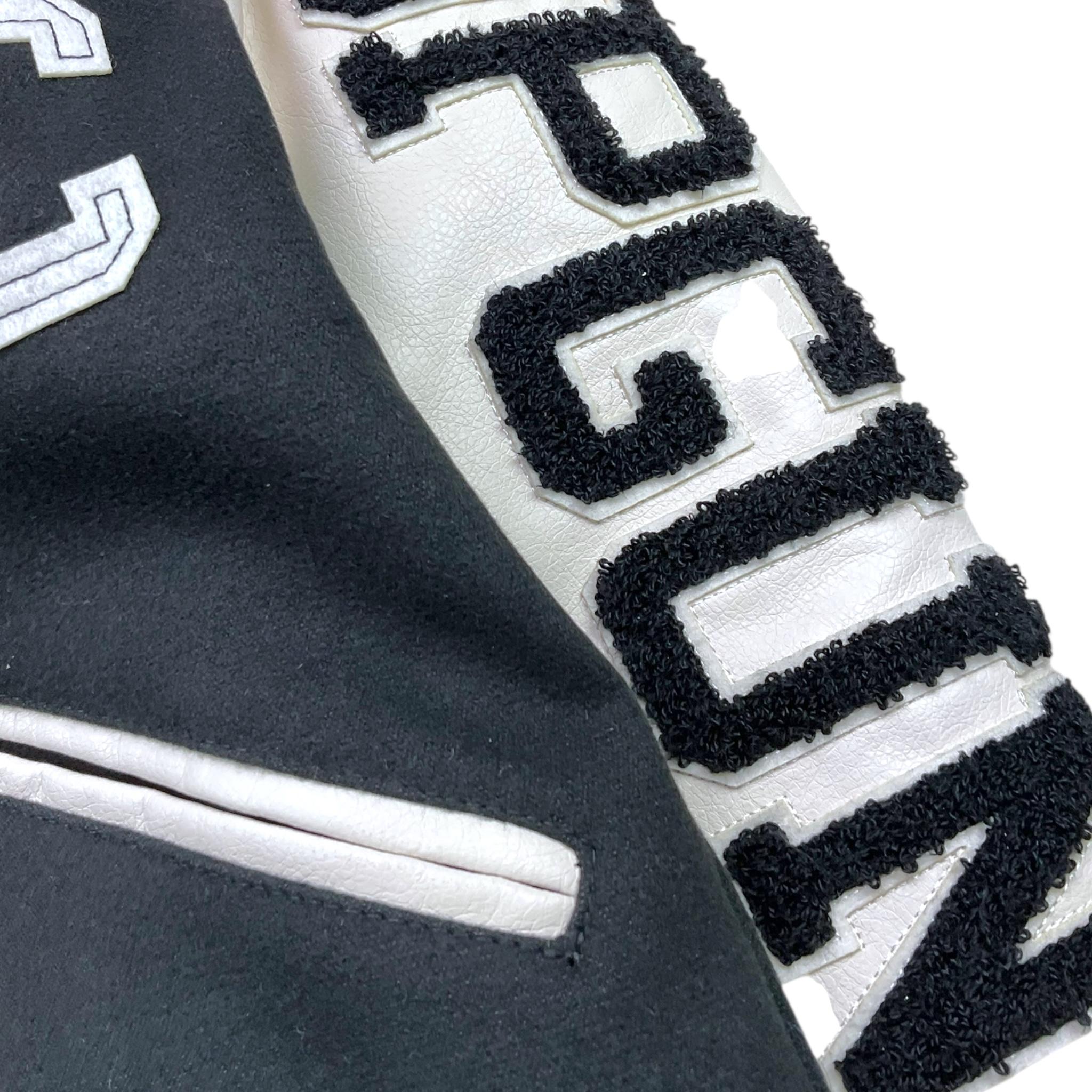 TOP GUN giubbino modello college bicolore con cappuccio Bianco/nero per Bambino 02G0585 BIANCO/NERO TOP GUN