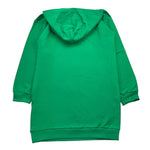 GAELLE abito manica lunga con cappuccio tinta unita con brillantini Verde per Bambina 2741VF00343X VERDE GAELLE