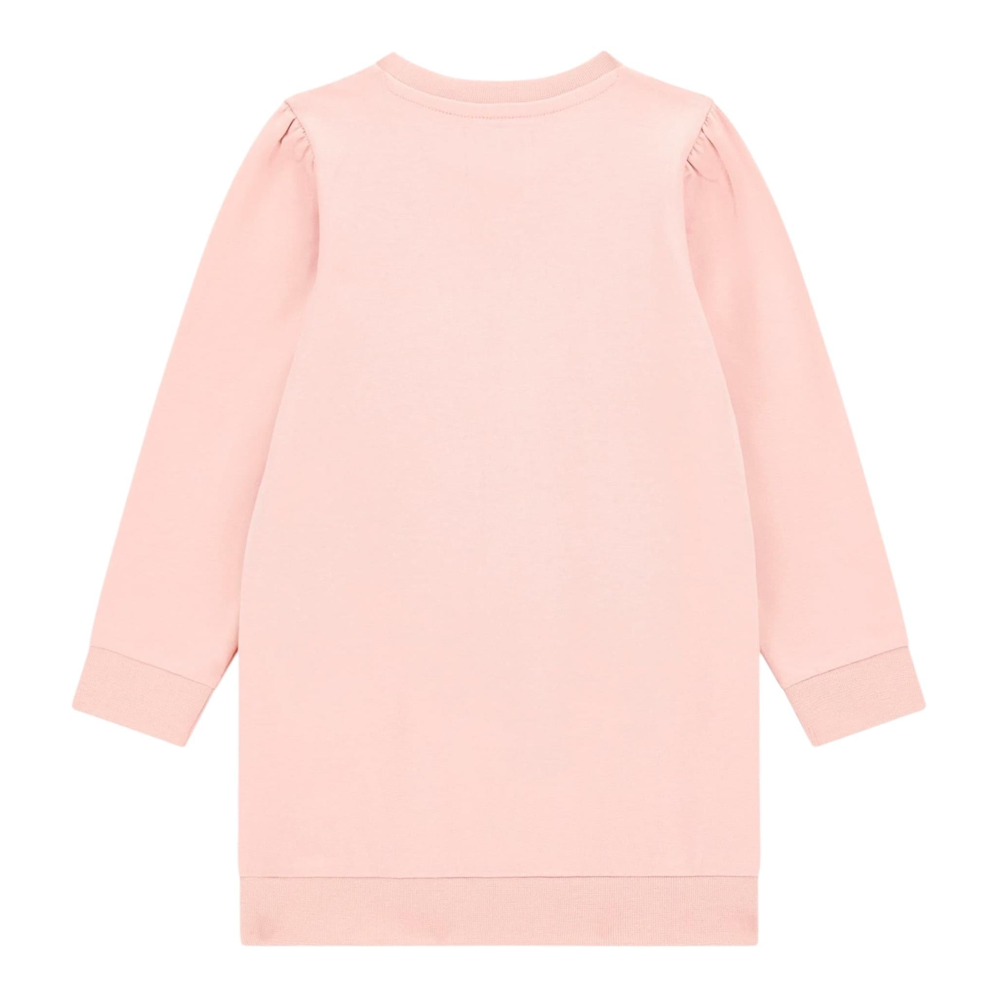 GUESS abito manica lunga tinta unita con brillantini e culotte Rosa per Neonata A4YK08KA6V4 ROSA GUESS