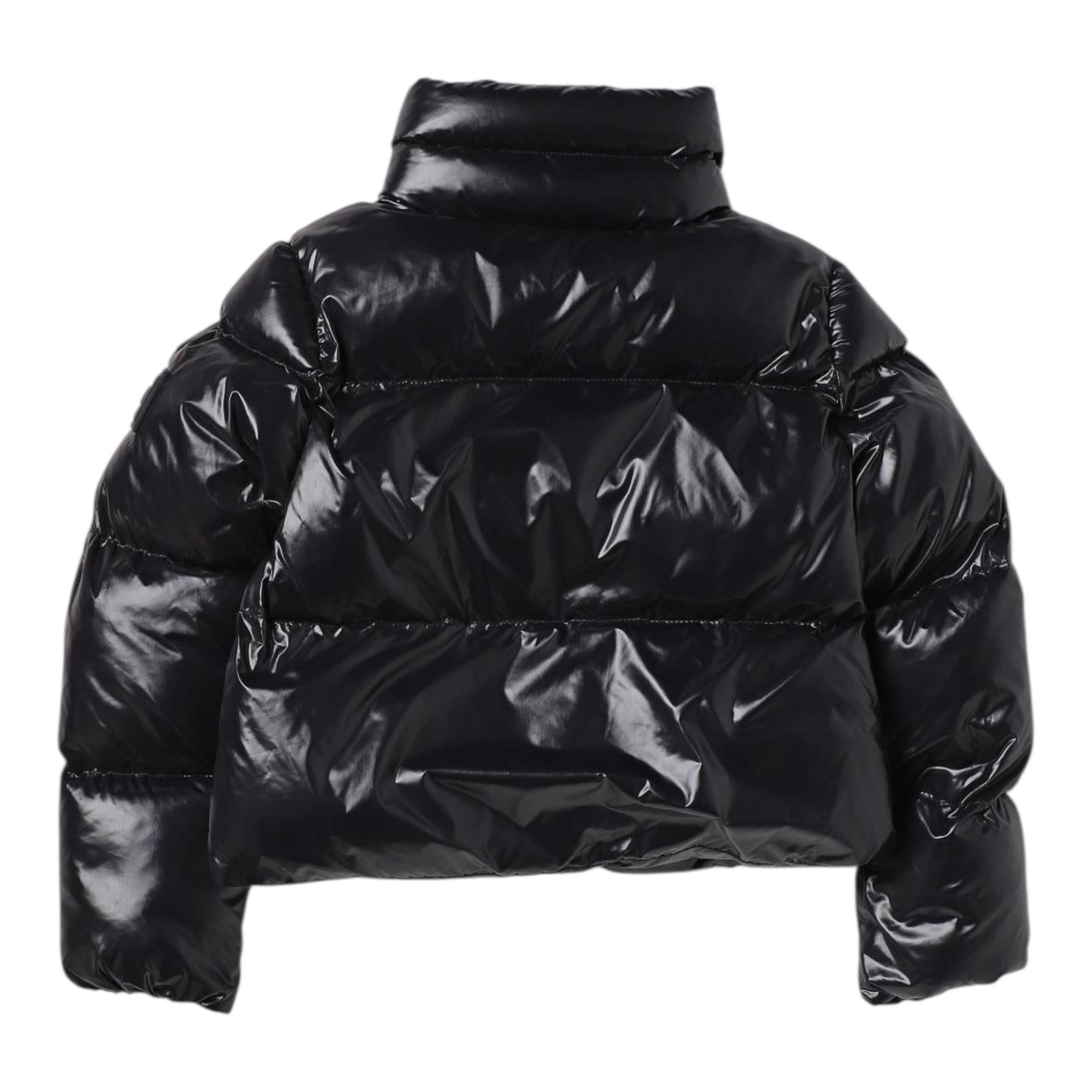 ELISABETTA FRANCHI giubbino tinta unita modello crop Nero per Bambina EFGB097 NERO ELISABETTA FRANCHI
