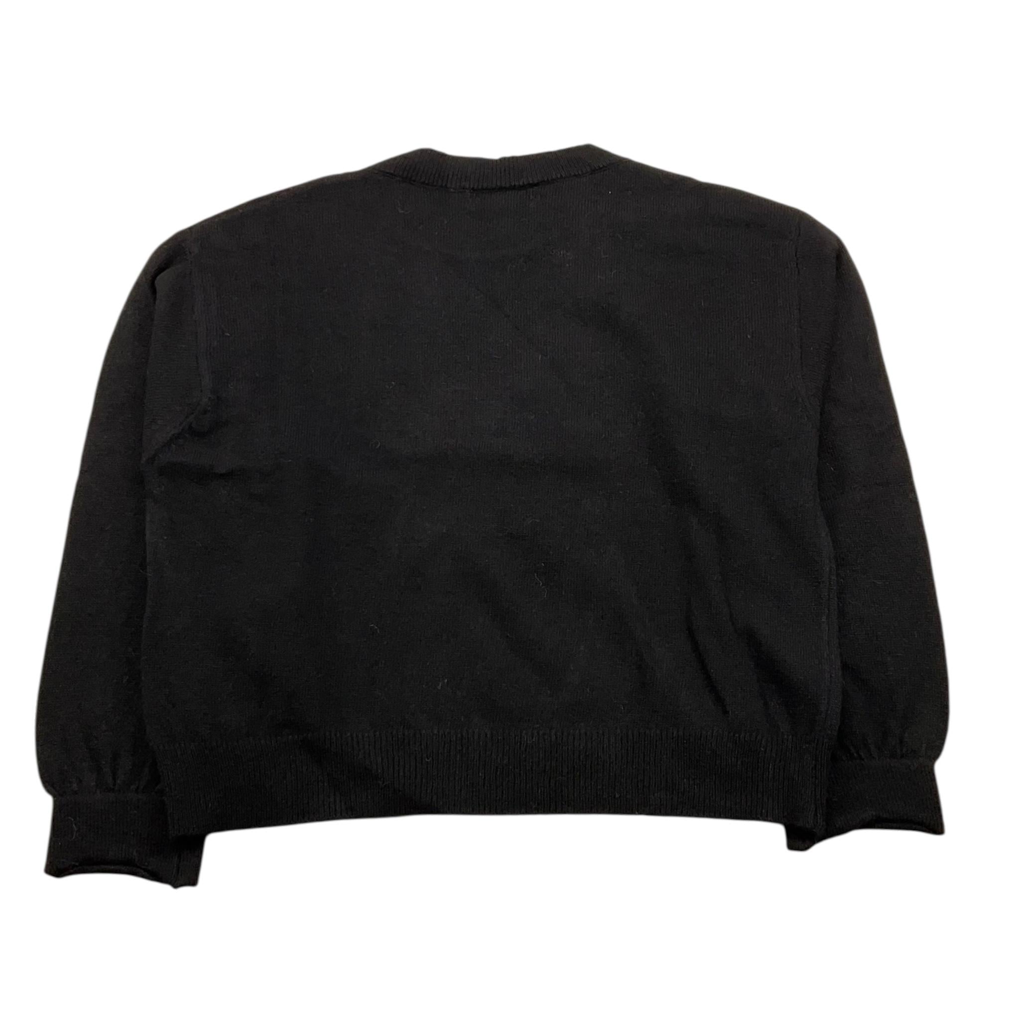 DIXIE maglia girocollo tnta unita con stampa logo Nero per Bambina NB31230G42 NERO DIXIE