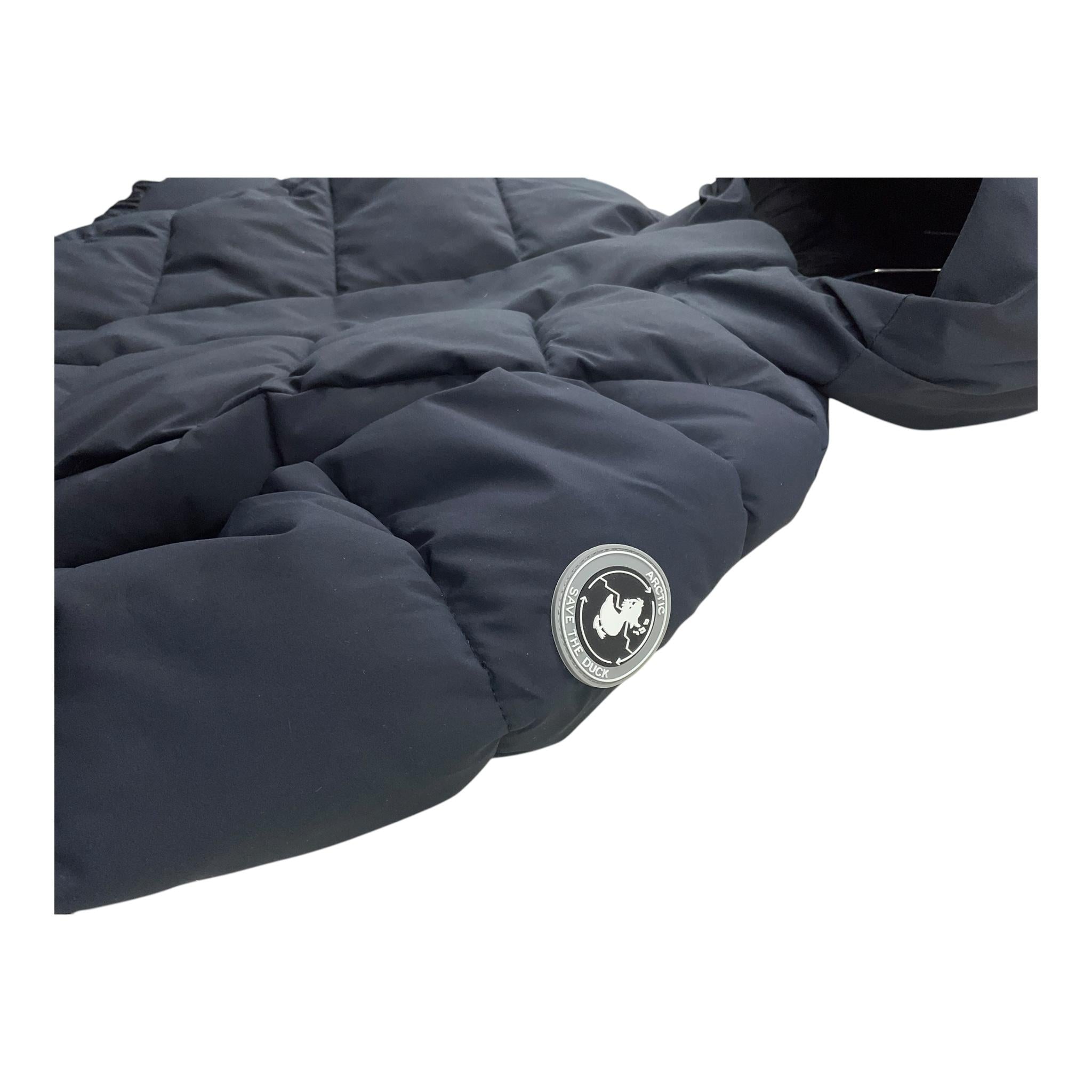 SAVE THE DUCK giubbino tinta unita con cappuccio Blu per Bambino P31888B BLU SAVE THE DUCK