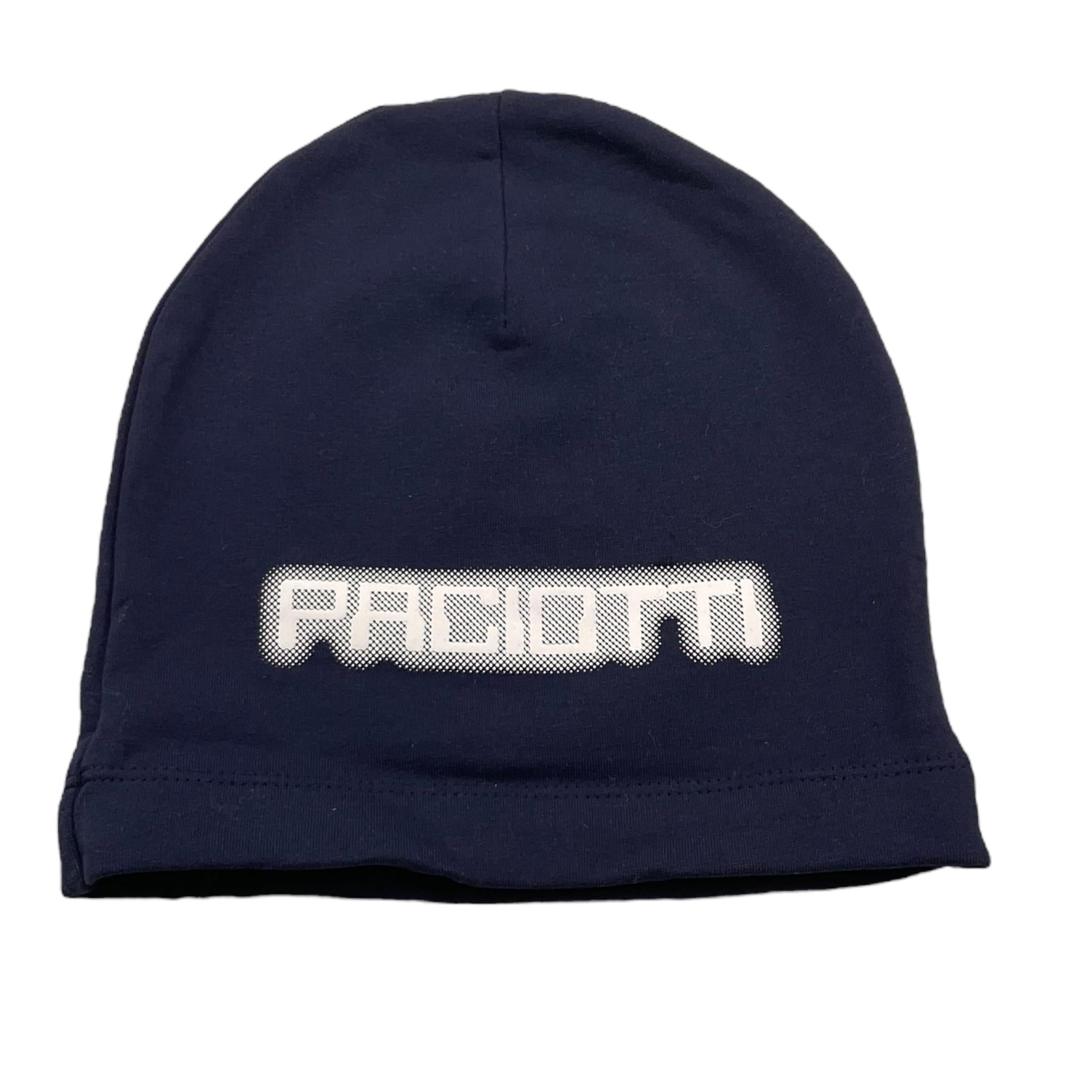 CESARE PACIOTTI cappello tinta unita con stampa logo Blu per Bambino CAP5303J BLU CESARE PACIOTTI