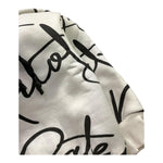 PATRIOT felpa tinta unita con cappuccio e stampa Bianco per Neonato FE030 BIANCO PATRIOT