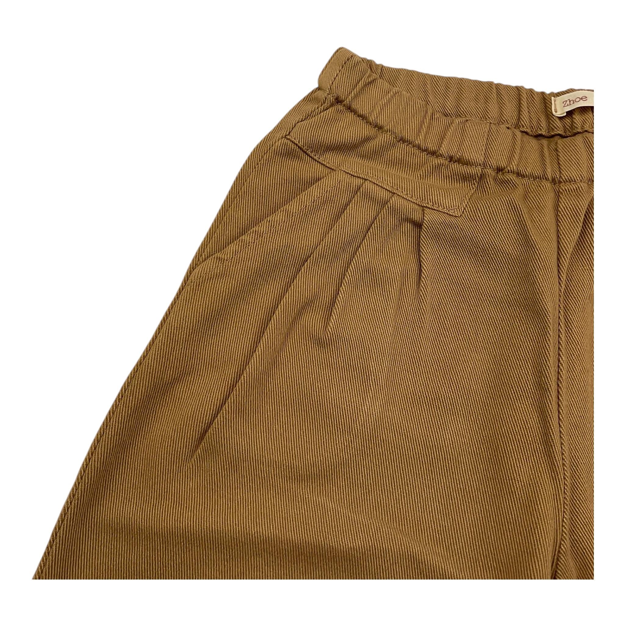ZHOE & TOBIAH pantalone tinta unita con elastico in vita Cammello per Neonato PJK13NX CAMMELLO ZHOE & TOBIAH