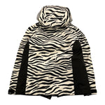 SAINT BARTH giubbino da neve bicolore con fantasia zebrata Bianco/nero per Bambina CHV001 BIANCO/NERO SAINT BARTH