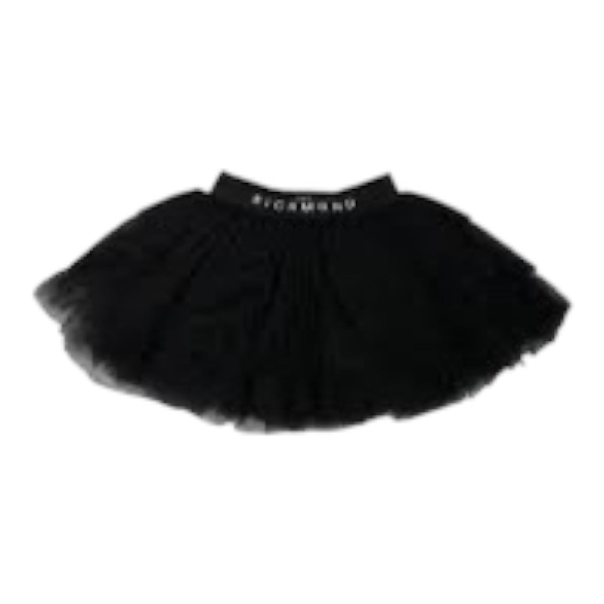 JOHN RICHMOND gonna tinta unita in tulle Nero per Neonata RIA24017GO NERO JOHN RICHMOND