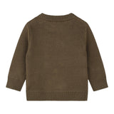 TIMBERLAND maglia girocollo tinta unita con logo Verde per Neonato T60263 VERDE TIMBERLAND