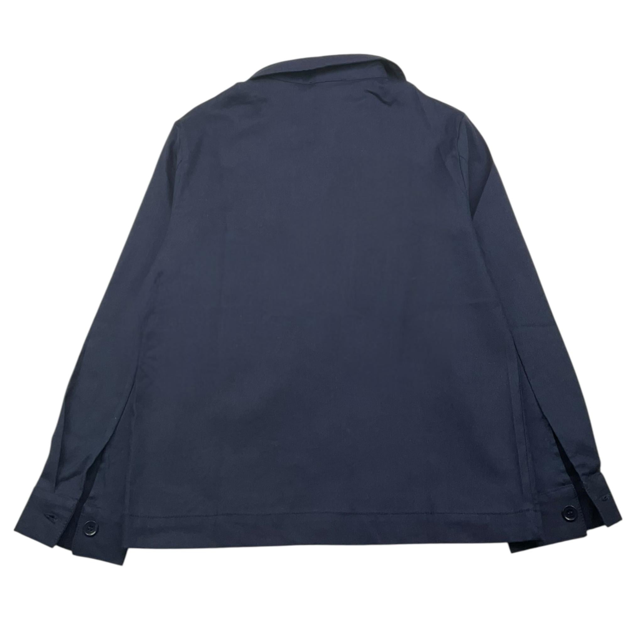 camicia manica lunga tinta unita PP4075 BLU PAOLO PECORA