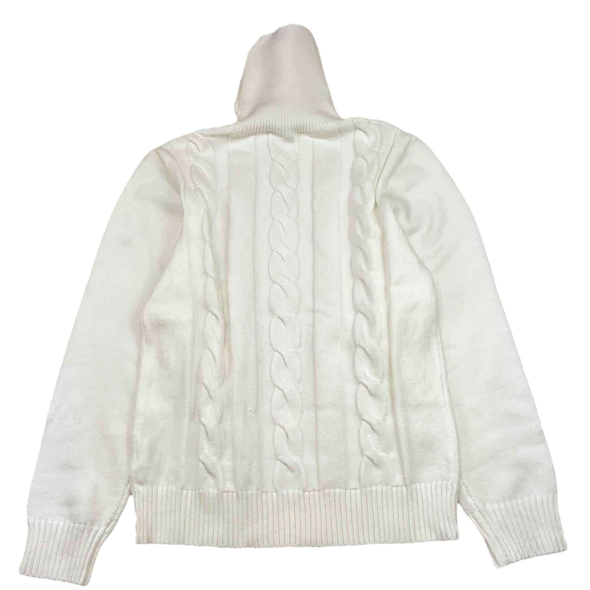 NEVER TOO maglia collo alto tinta unita Bianco per Bambino NT2118R BIANCO NEVER TOO