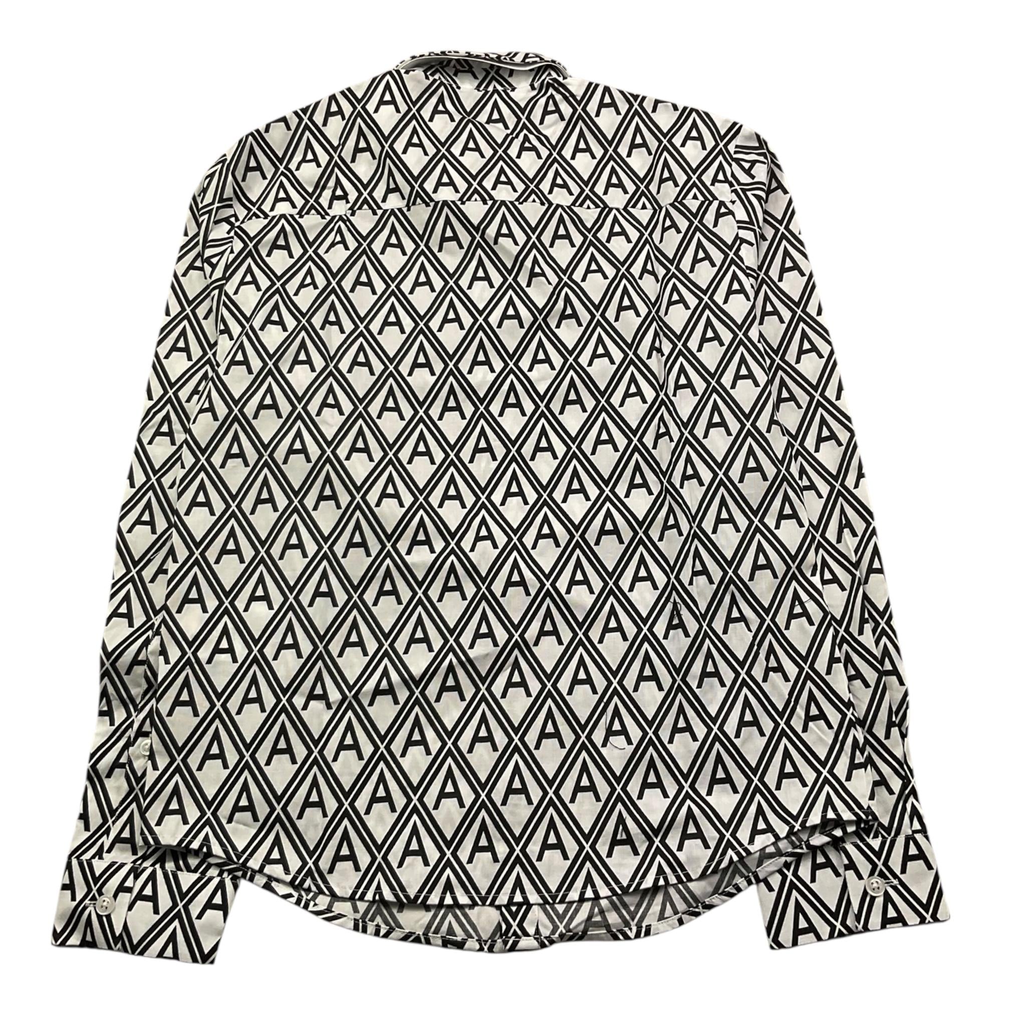 DANIELE ALESSANDRINI camicia manica lunga tinta unita cn fantasia in contrasto Bianco per Bambino 1231C00058 BIANCO DANIELE ALESSANDRINI