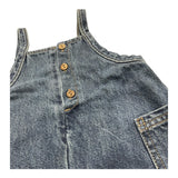 PLAY UP salopette in denim tinta unita Blu per Neonata PA011AP11503 BLU PLAY UP