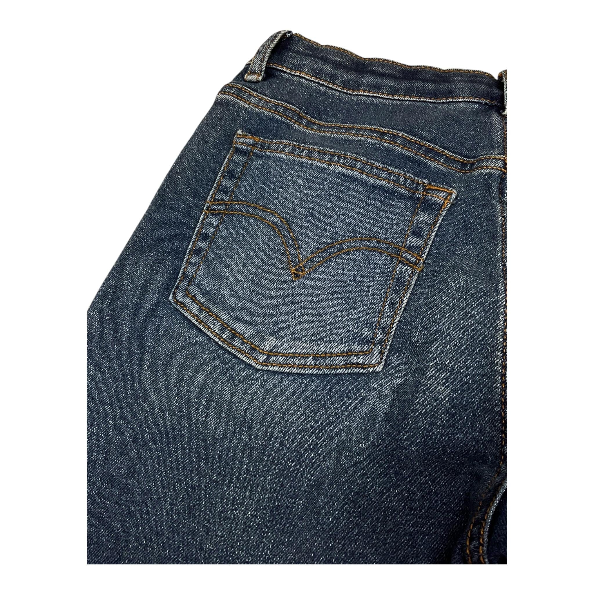 LEVIS jeans tinta unita cn girovita regolabile Blu per Bambino 4EG377 BLU LEVIS