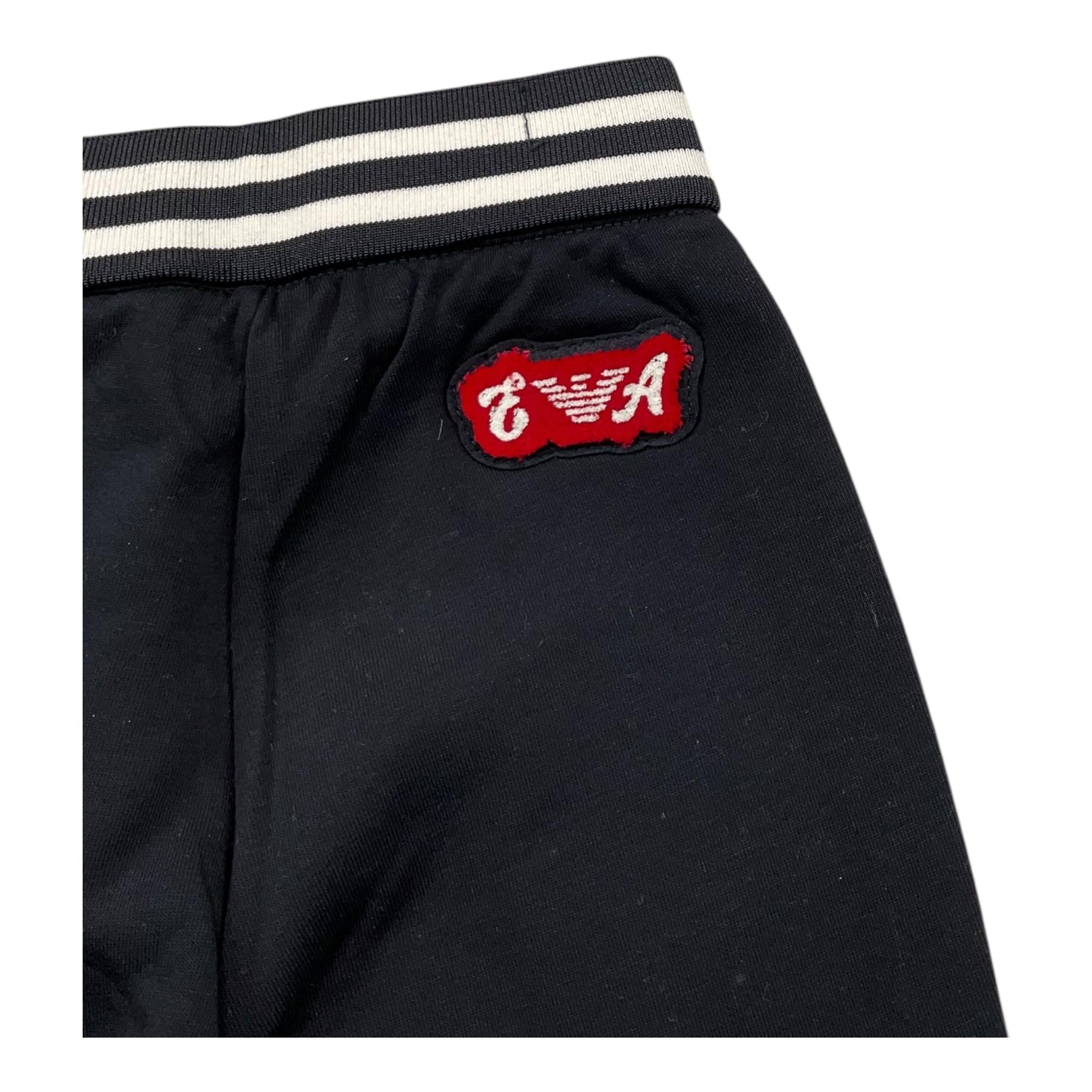 EMPORIO ARMANI pantalone tinta unita con elastico in vita Blu per Bambino 6RHPJ2J BLU EMPORIO ARMANI