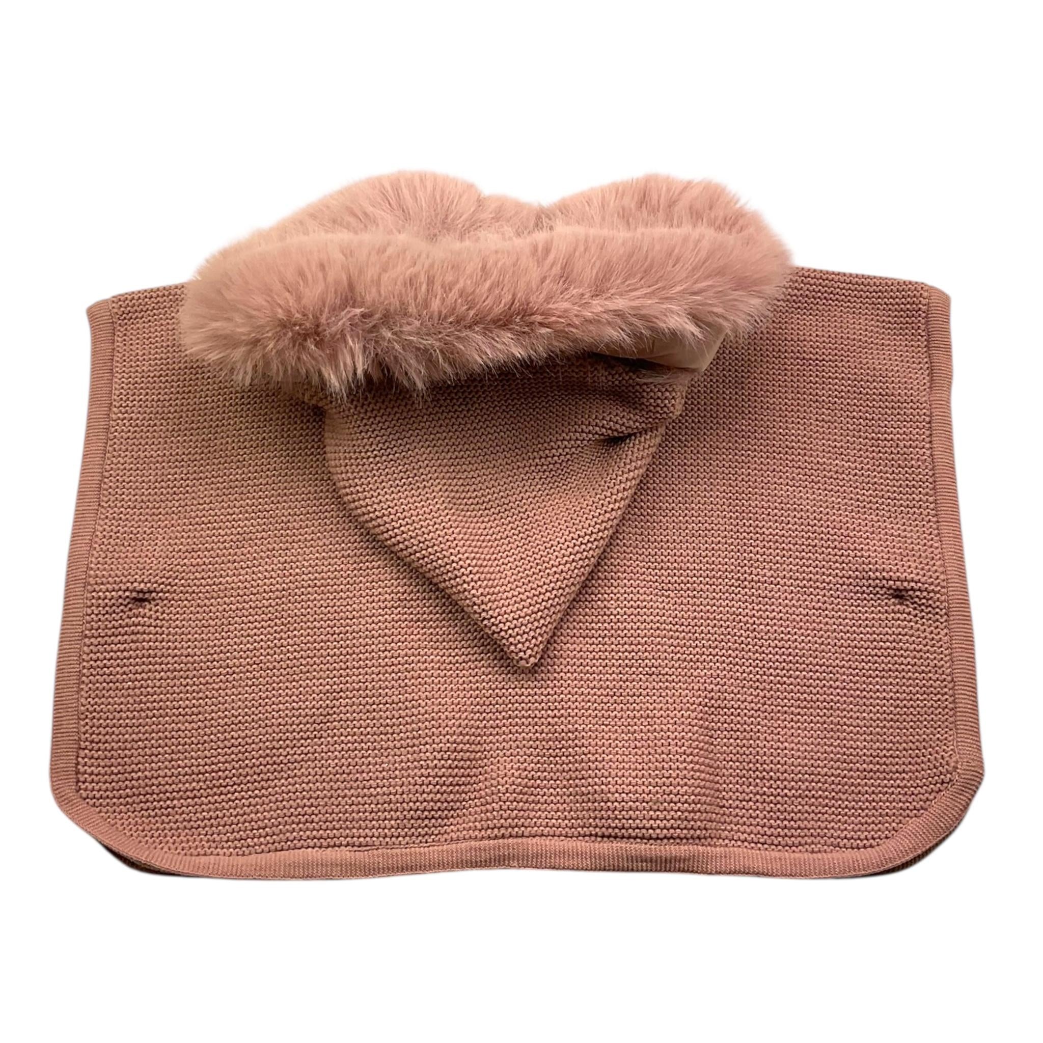 PAZ RODRIGUEZ mantella tinta unita con cappuccio Rosa per Bambina 019130937 ROSA PAZ RODRIGUEZ