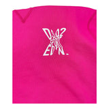 DSQUARED2 felpa tinta unita con cappuccio e stampa Fuxia per Bambina DQ2526 FUXIA DSQUARED2