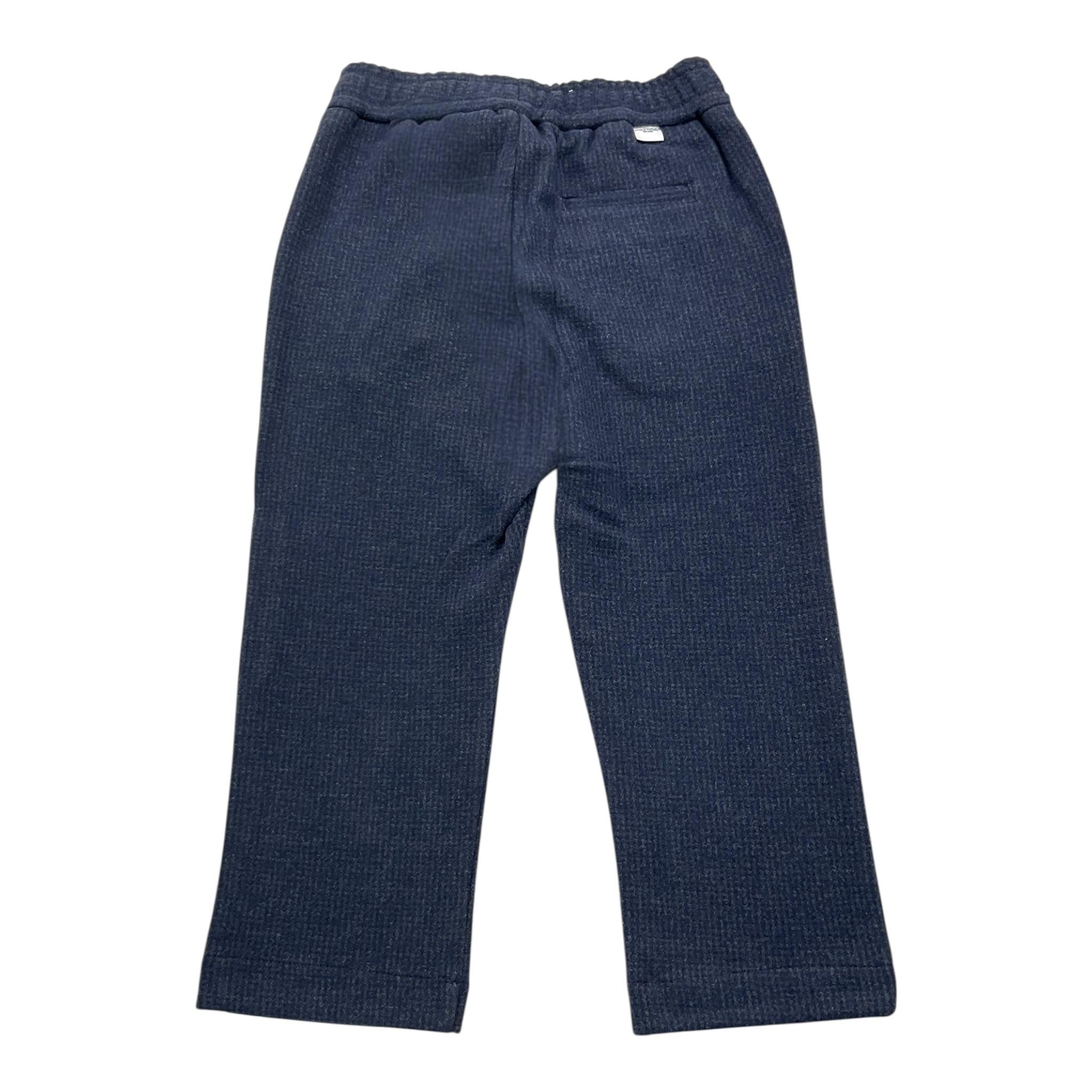 PAOLO PECORA pantalone tinta unita con elastico in vita Blu per Bambino PP3841 BLU PAOLO PECORA
