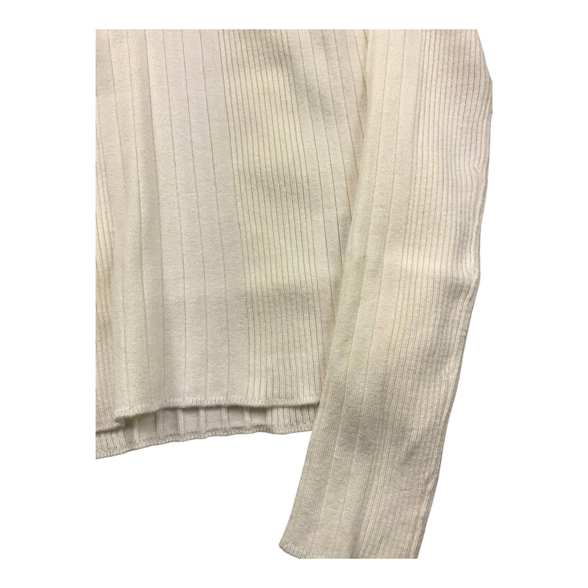 SARABANDA maglia mezzo collo tints unita Panna per Bambina A771 PANNA SARABANDA