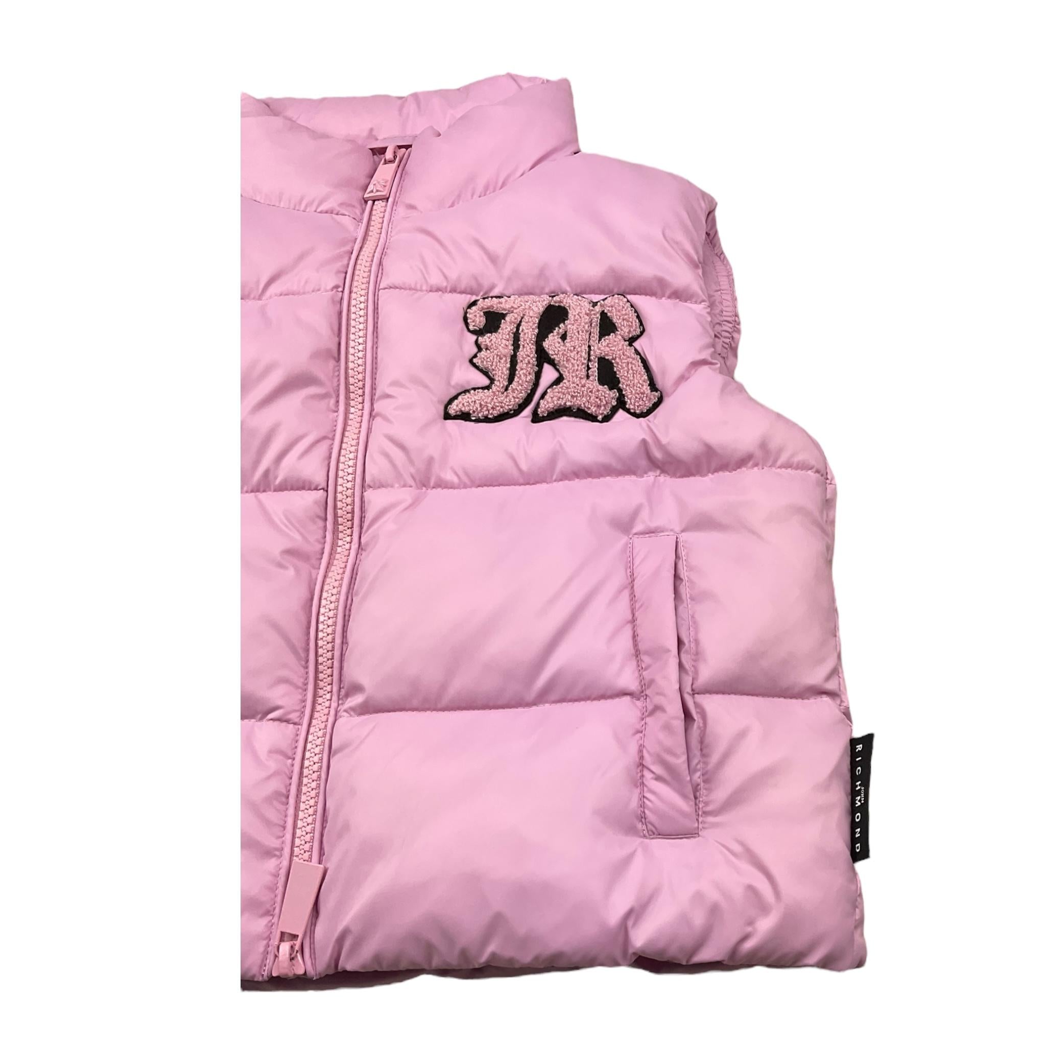 JOHN RICHMOND smanicato tinta unita con logo Lilla per Bambina RGA25232PI LILLA JOHN RICHMOND