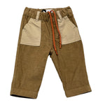 TRUSSARDI pantalone tinta unita con elastico in vita Beige per Neonato TIA25100 BEIGE TRUSSARDI