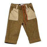 TRUSSARDI pantalone tinta unita con elastico in vita Beige per Neonato TIA25100 BEIGE TRUSSARDI