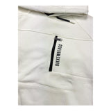 BiKKEMBERGS felpa chiusa con cappuccio tinta unita con stampa Bianco per Bambino BK2681 BIANCO BiKKEMBERGS