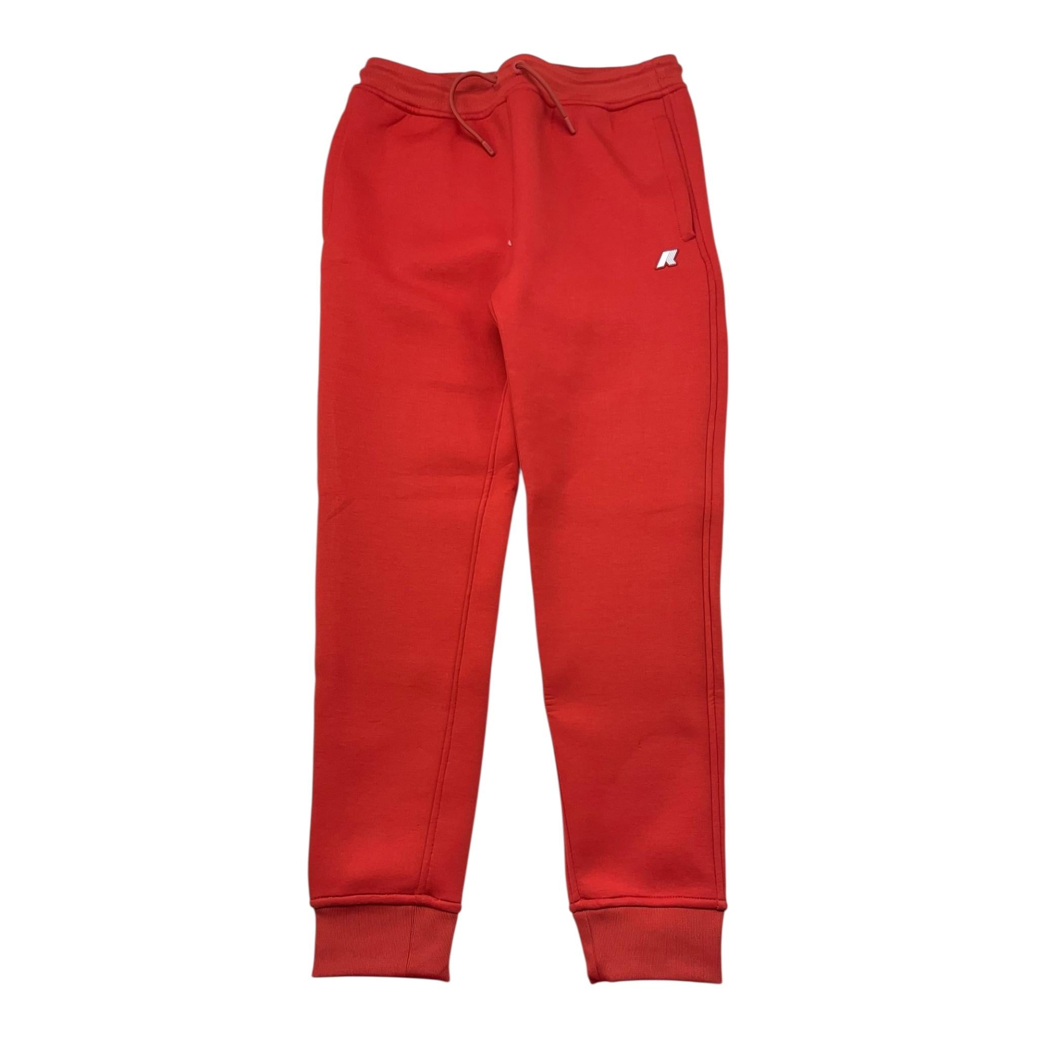 K-WAY pantalone tinta unita con elastico in vita Rosso per Bambino K31473W ROSSO K-WAY
