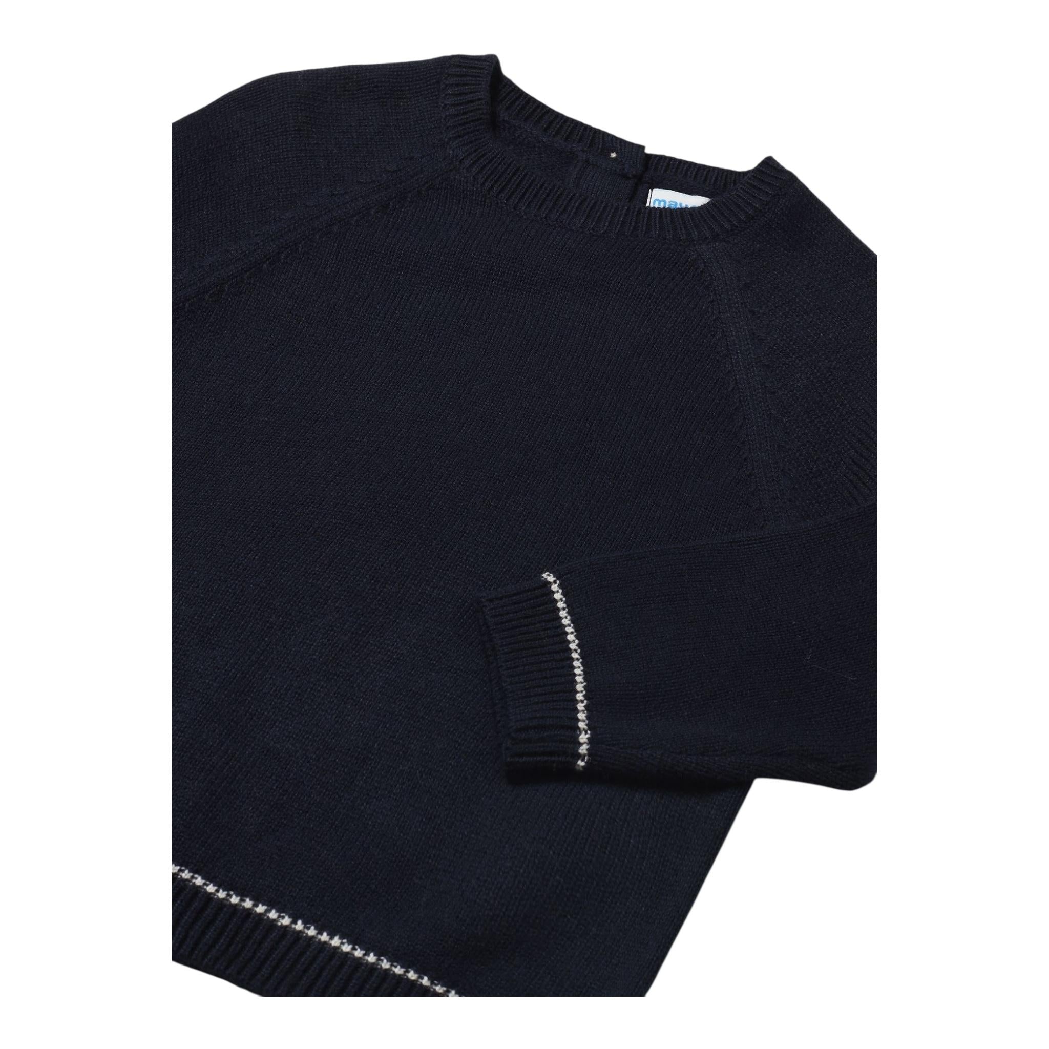 MAYORAL maglia girocollo tinta unita Blu per Neonato 351NXX BLU MAYORAL