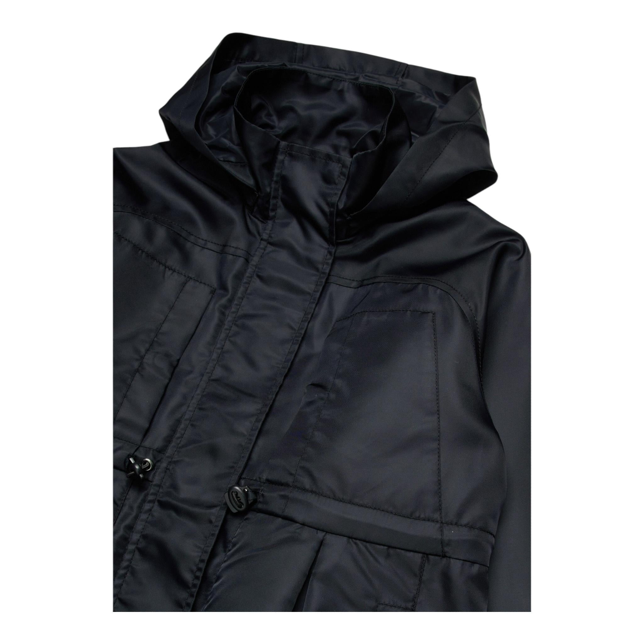 MAX&Co. giubbino tinta unita con cappuccio Nero per Bambina MX0046 NERO MAX&Co.