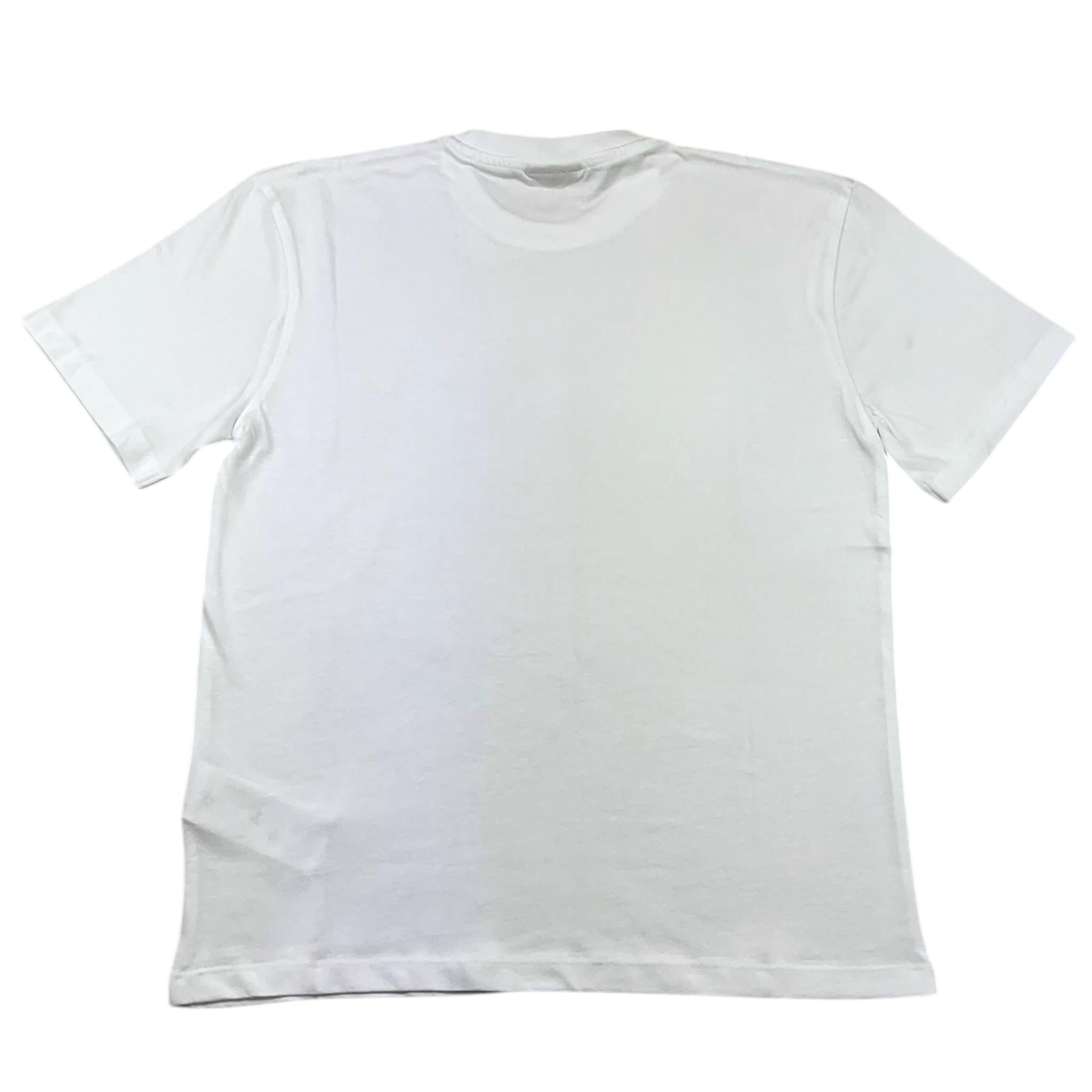 DIADORA t-shirt girocollo tinta unita con stampa in contrasto Bianco per Bambino F4DIJGTH045 BIANCO DIADORA