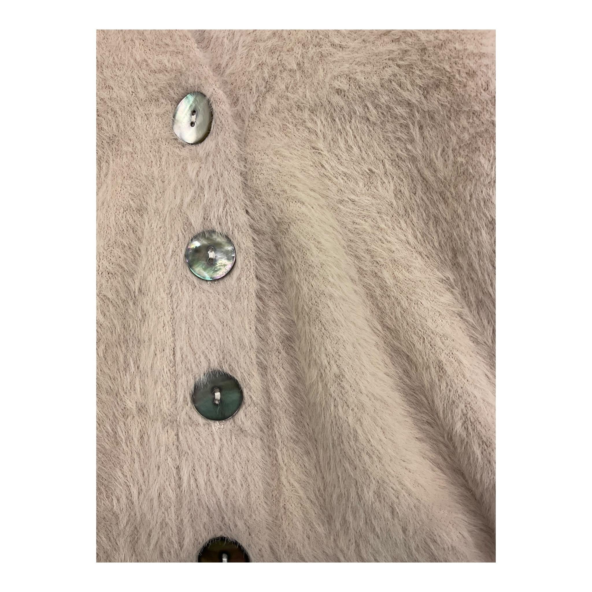 CAFFE' D'ORZO cardigan tinta unita con bottoni Beige per Neonata ZV9A30N BEIGE CAFFE' D'ORZO