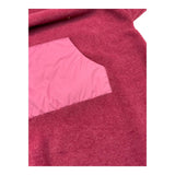 IL GUFO abito manica lunga tinta unita con cappuccio Fuxia per Bambina A24VL591M0108 FUXIA IL GUFO