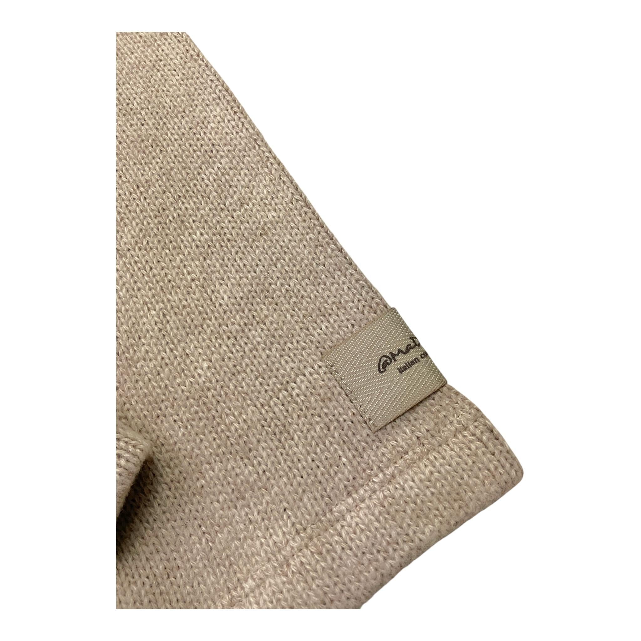 @MADILLY cardigan tinta unita con cintura Sabbia per Bambina 01925 SABBIA @MADILLY