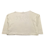 MONNALISA shirt tinta unita modello crop Bianco per Bambina 660605SY BIANCO MONNALISA
