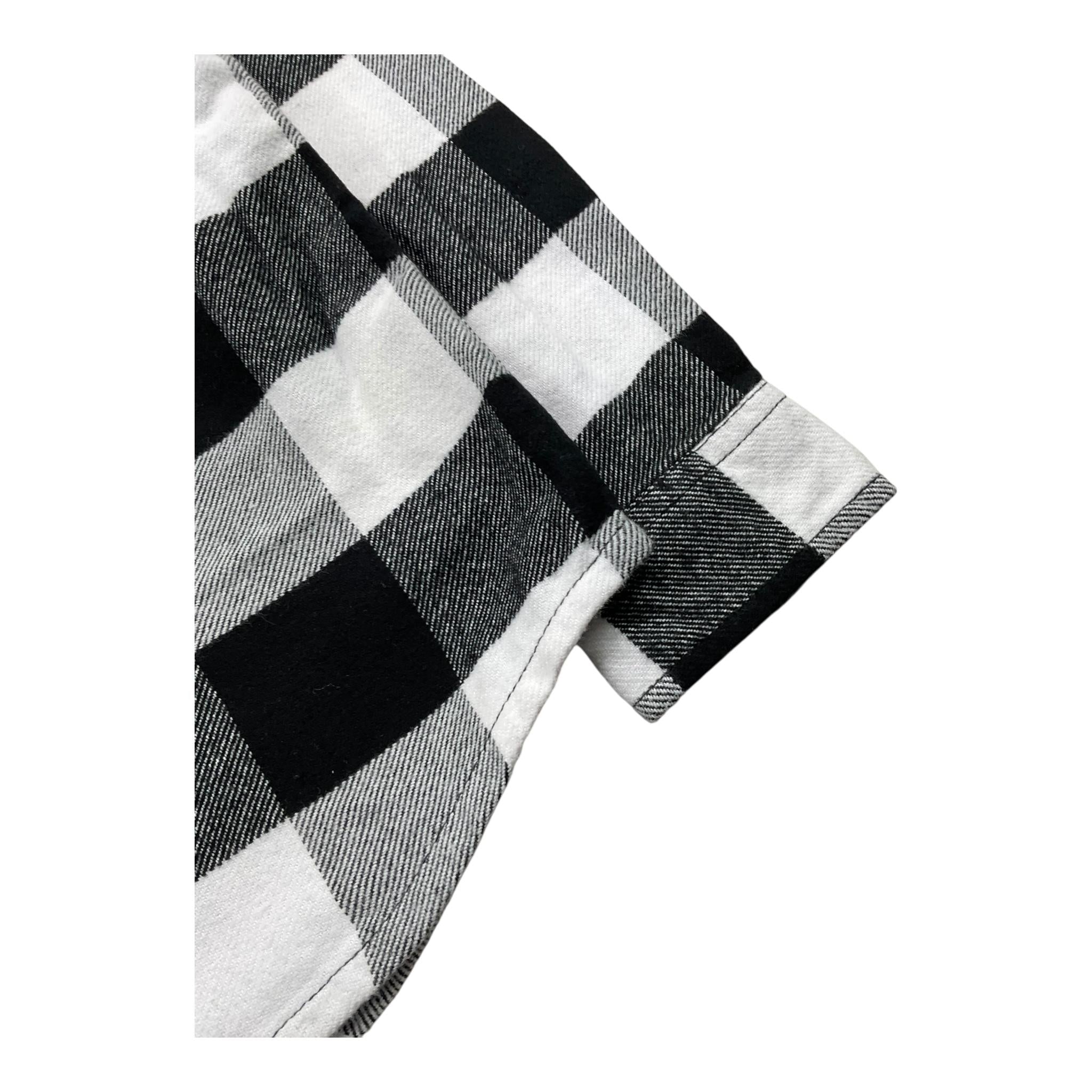 DICKIES camicia biclore con fantasia a quadri Nero per Bambino 520043965700100 NERO DICKIES