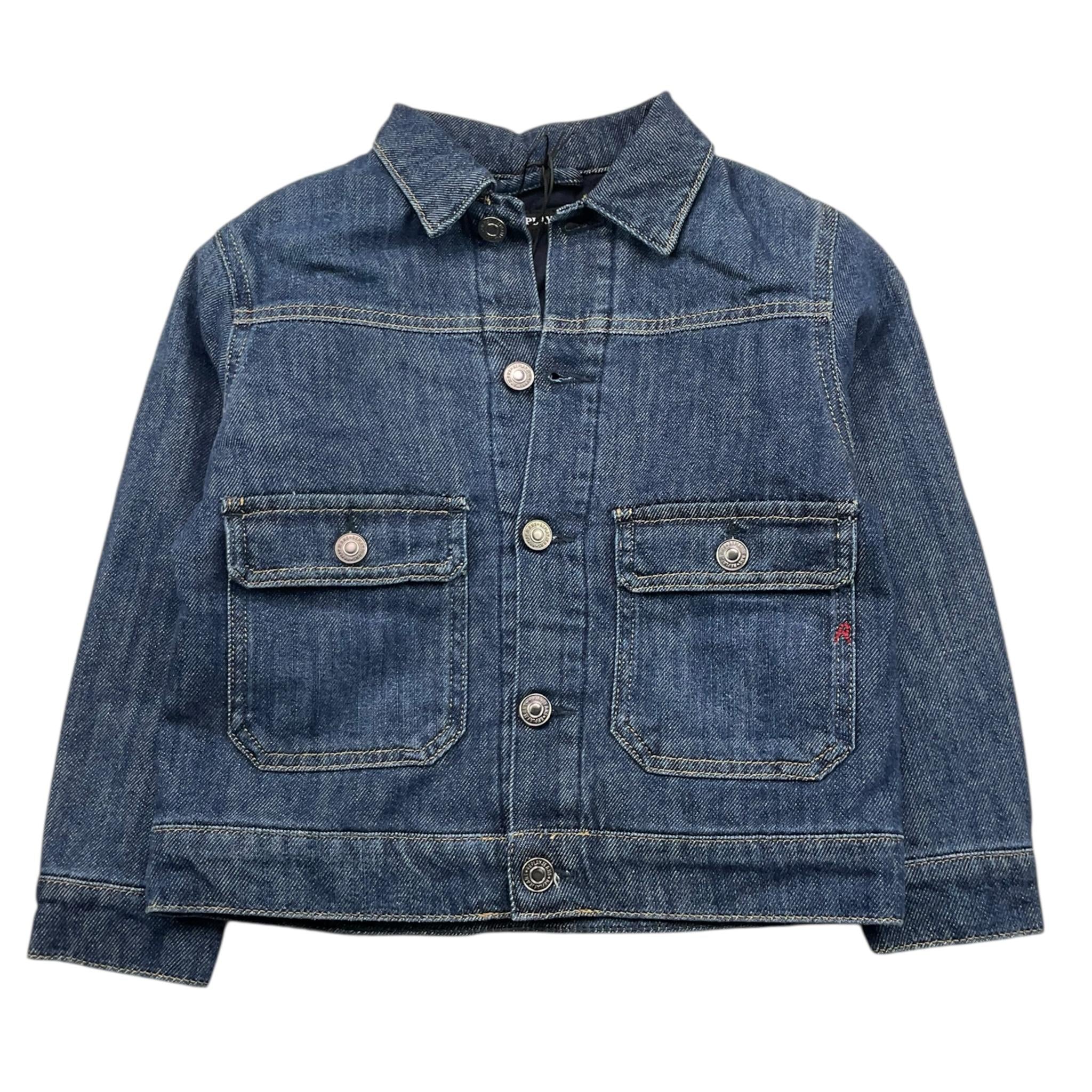 REPLAY giubbino in denim tinta unita Blu per Bambino SB8209 BLU REPLAY