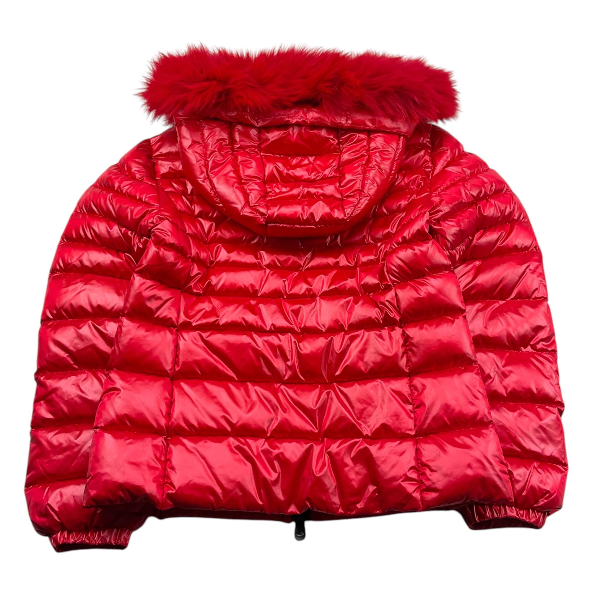 REFRIGIWEAR giubbino tinta unita con zip e cappuccio Rosso per Bambina RWG965 ROSSO REFRIGIWEAR