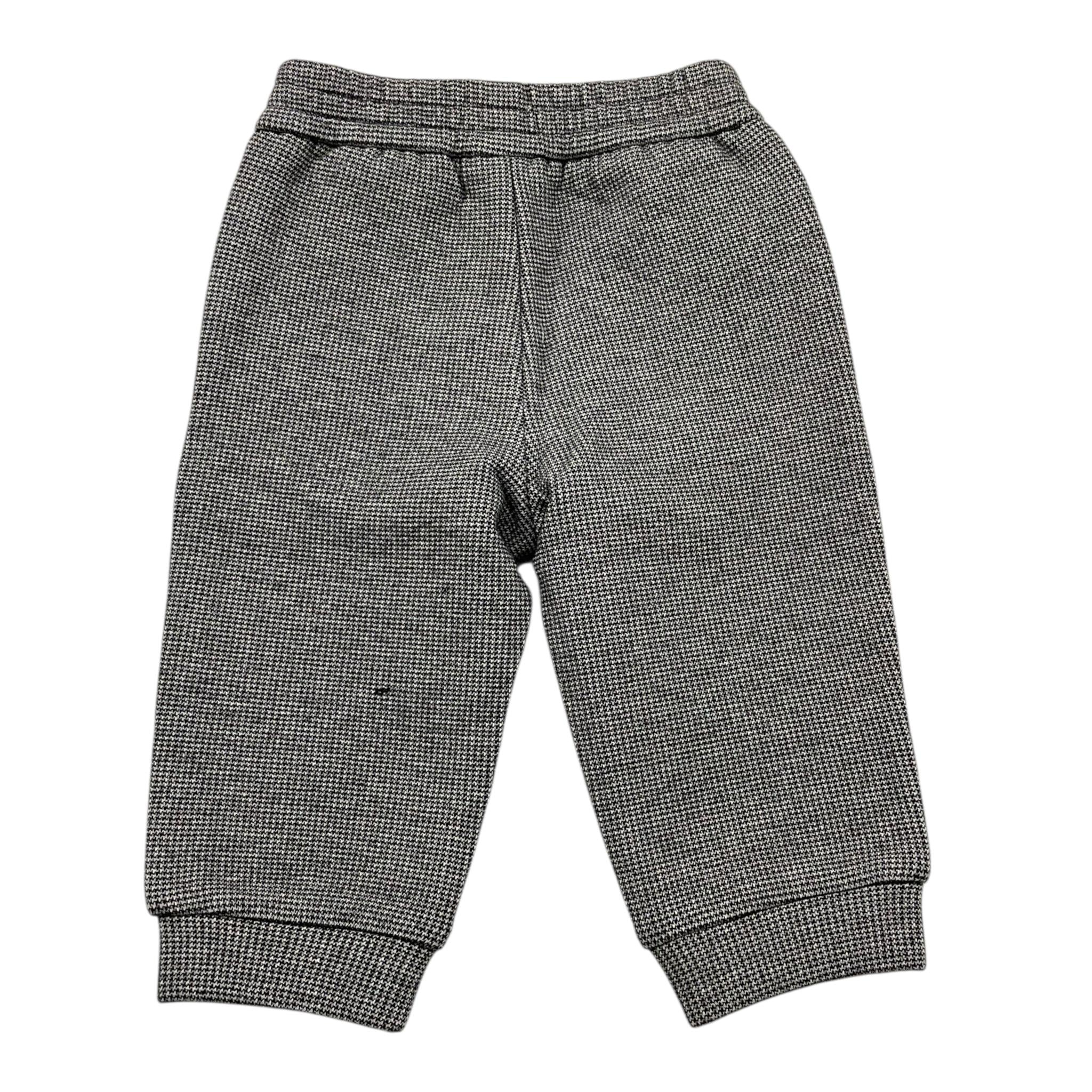 EMPORIO ARMANI pantalone microfantasia con elastico in vita Grigio per Neonato 6KHPJC GRIGIO EMPORIO ARMANI