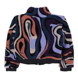 EMILIO PUCCI giubbino stampa fantasia con zip Multicolor per Bambina PV2A87 MULTICOLOR EMILIO PUCCI