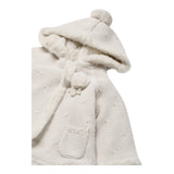 MAYORAL cappotto tinta unita modello con pelliccia e cappuccio Panna per Neonata 2304X PANNA MAYORAL