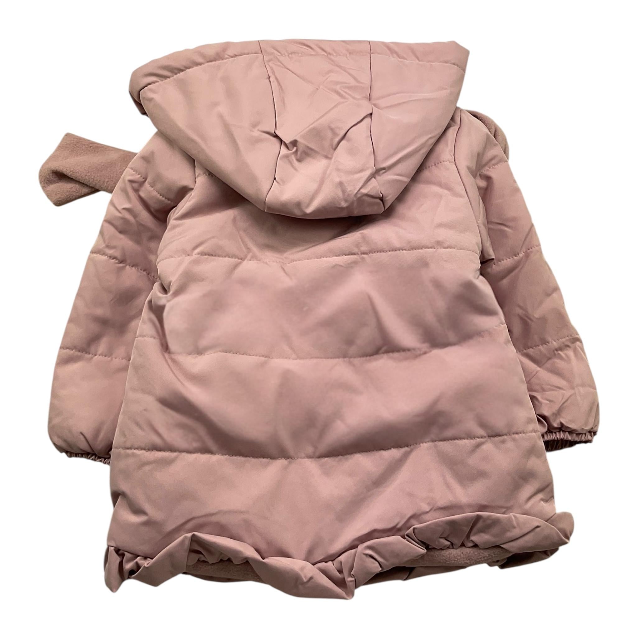 EBITA giubbin tinta unita con cappuccio Rosa per Neonata 533 ROSA EBITA