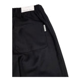 MICHAEL COAL pantalone tinta unita con elastico in vita Nero per Bambino YOUTM7157F24 NERO MICHAEL COAL