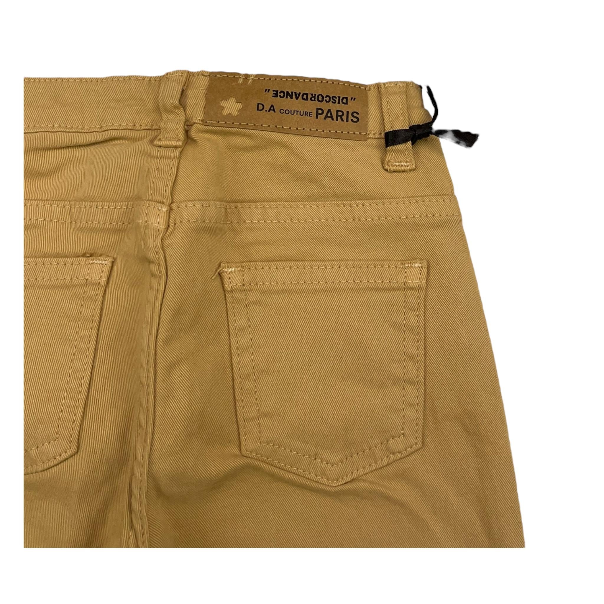 DANIELE ALESSANDRINI pantalone tinta unita con girovita regolabile Cammello per Bambino 1291P00012J CAMMELLO DANIELE ALESSANDRINI