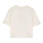 MSGM t-shirt tinta unita girocollo Panna per Bambina F4MSJGTH212 PANNA MSGM