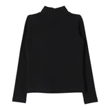 DOLCE & GABBANA maglia mezzo collo tinta unita con logo Nero per Bambina L5JTJG NERO DOLCE & GABBANA